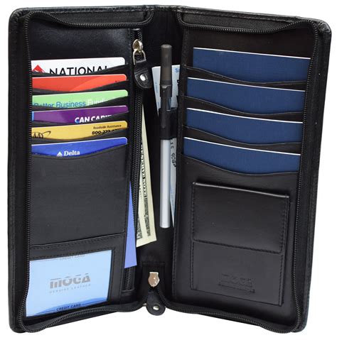 travelers wallet document holder.